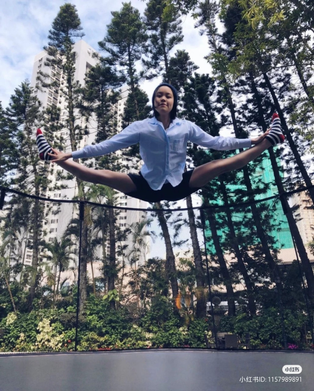 劉秀盈擅長跳芭蕾舞。